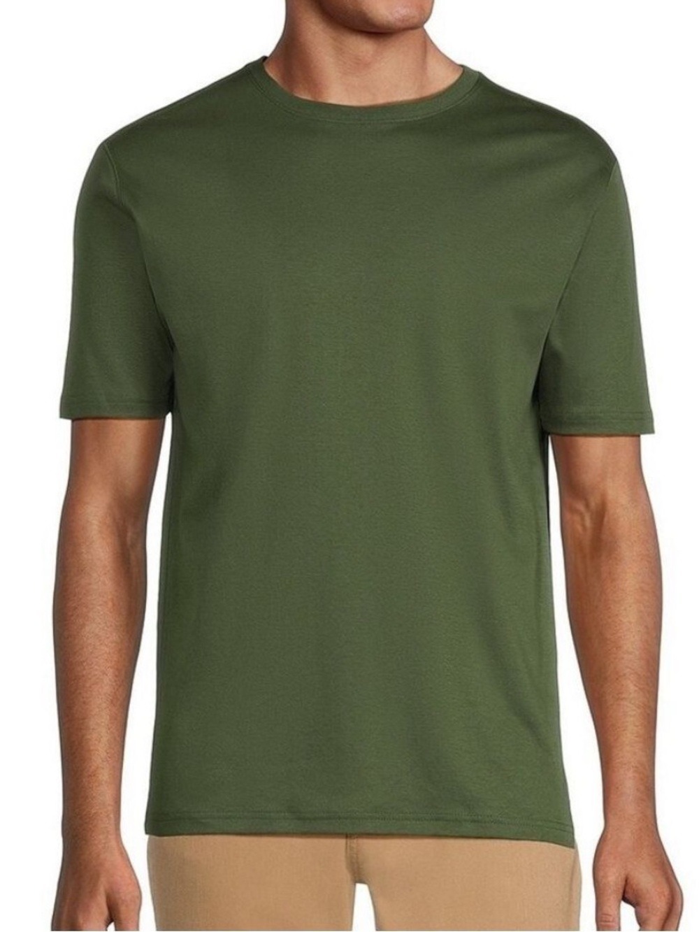 NWT $35 Murano Liquid Luxury Slim Fit T-Shirt - Crew Neck